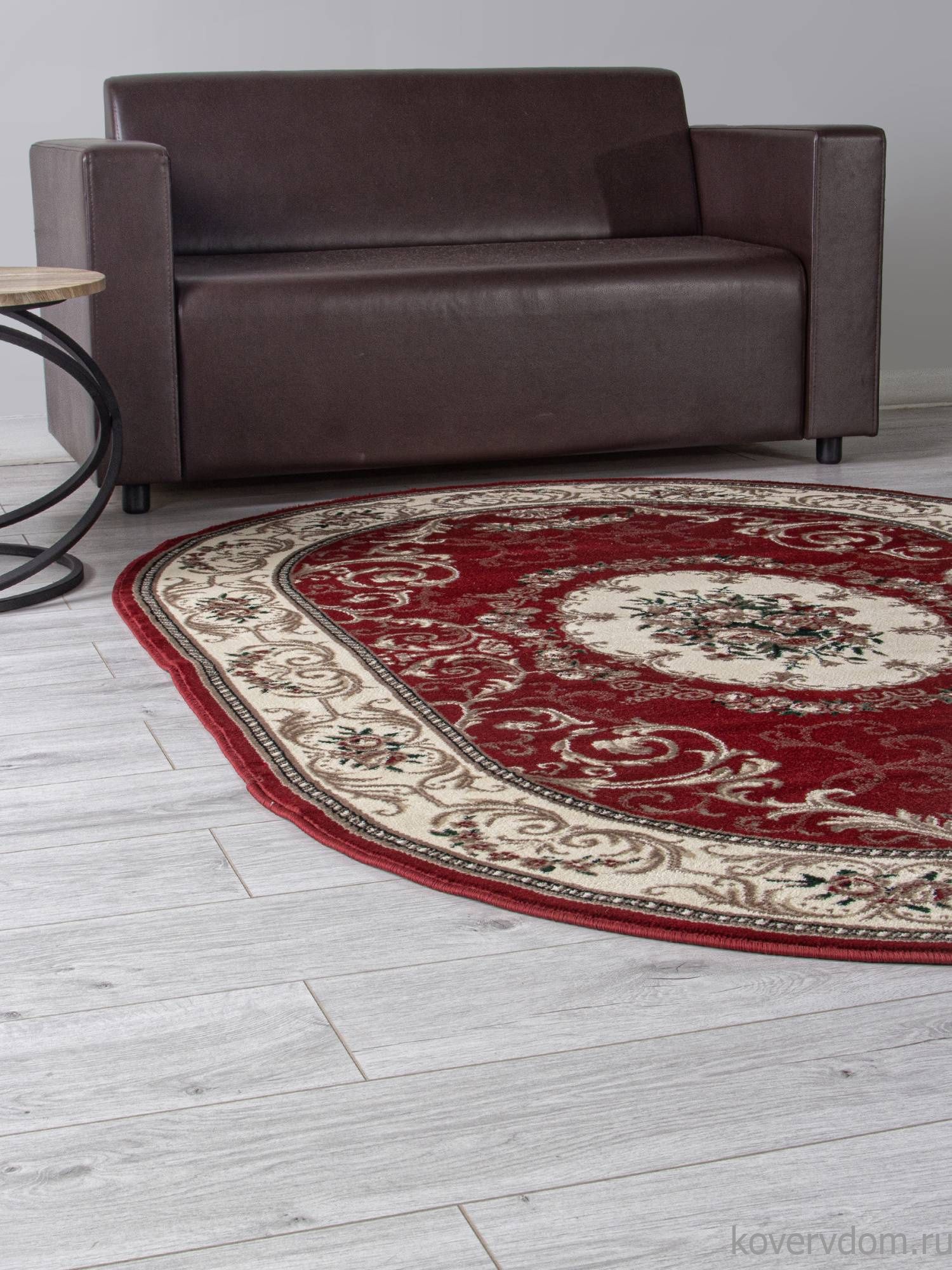 Ковер COLIZEY D066 RED Овал