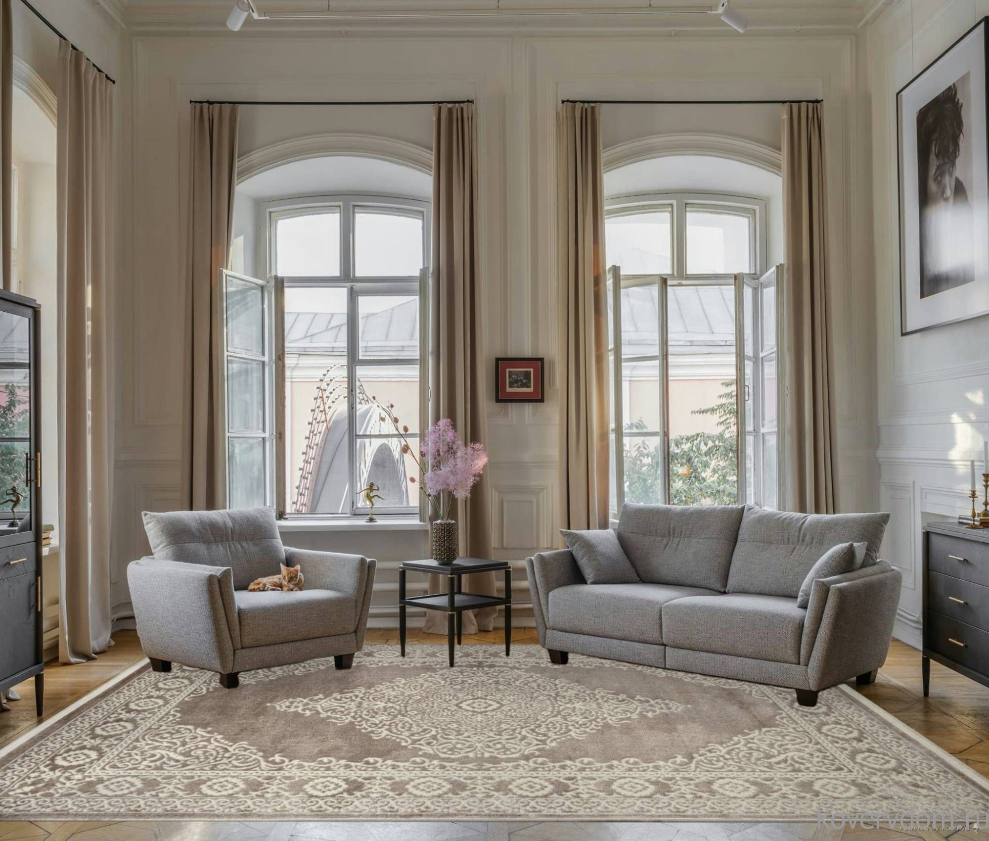 Ковер MARMARIS 26468A CREAM / D.BEIGE