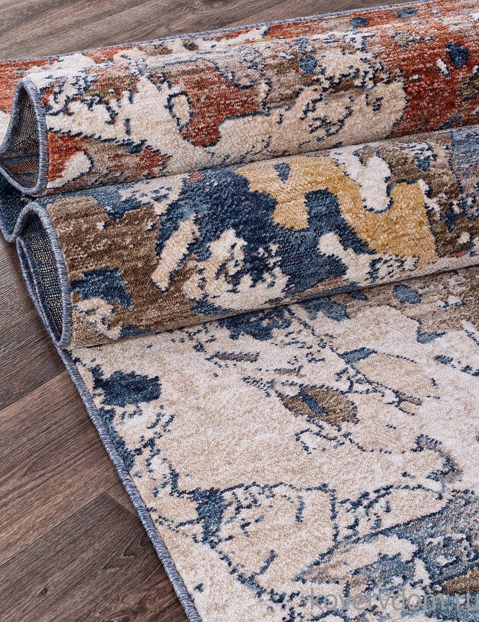 Ковер ZEUS B3576A GREEN / BRICK Ковер ZEUS B3576A GREEN / BRICK