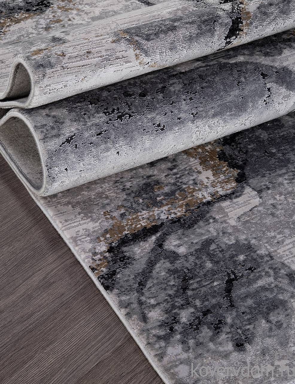 Ковер ELEXSUS OLIMPOS Y5088K SIYAH / GREY Ковер ELEXSUS OLIMPOS Y5088K SIYAH / GREY