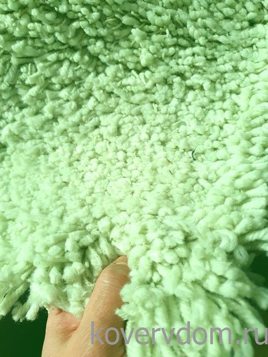 Ковер Шегги акрил В 23 салат. Ковер Шегги акрил В 23 салат.
