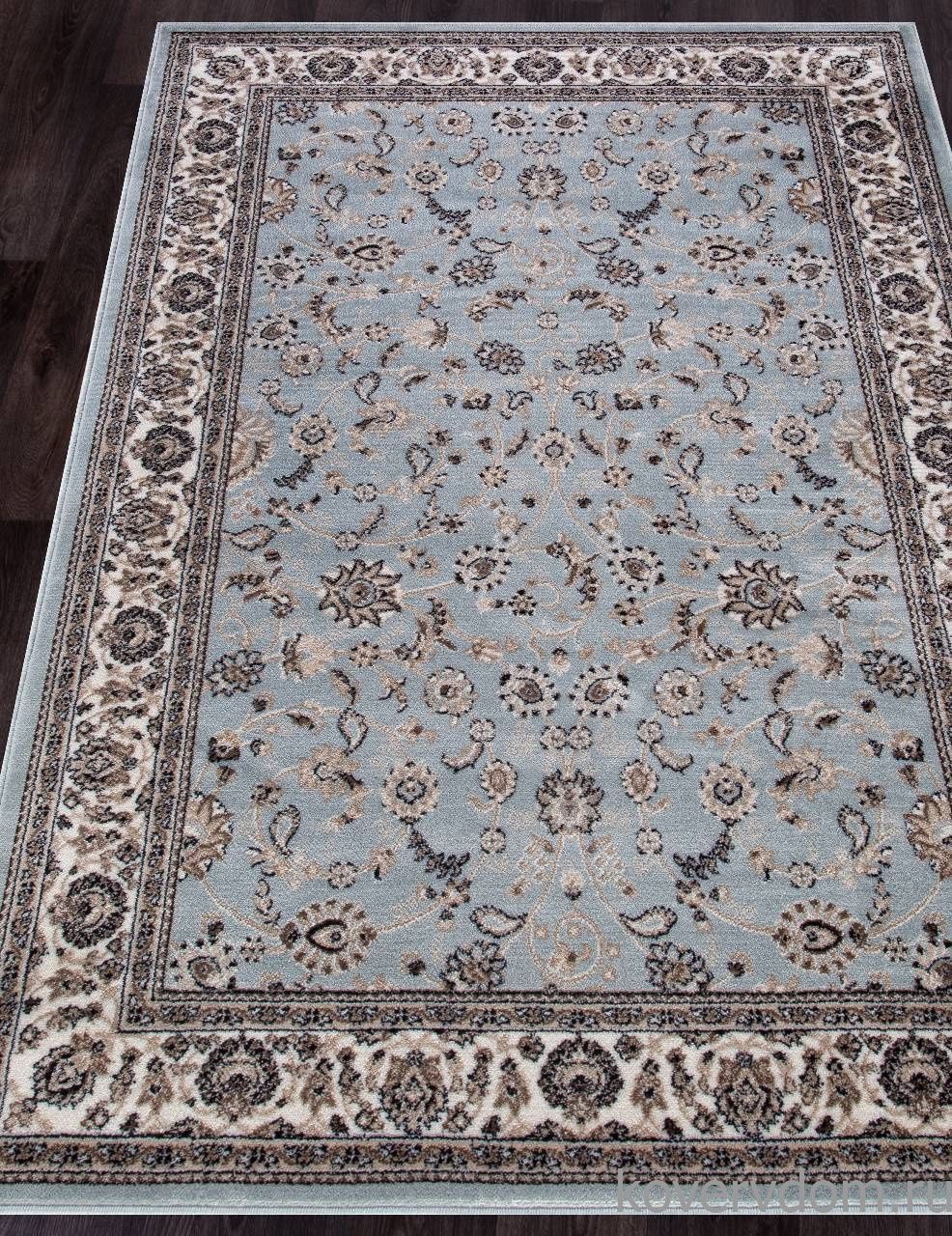 Ковер VALENCIA DELUXE-A D251 L.BLUE-BROWN Ковер VALENCIA DELUXE-A D251 L.BLUE-BROWN