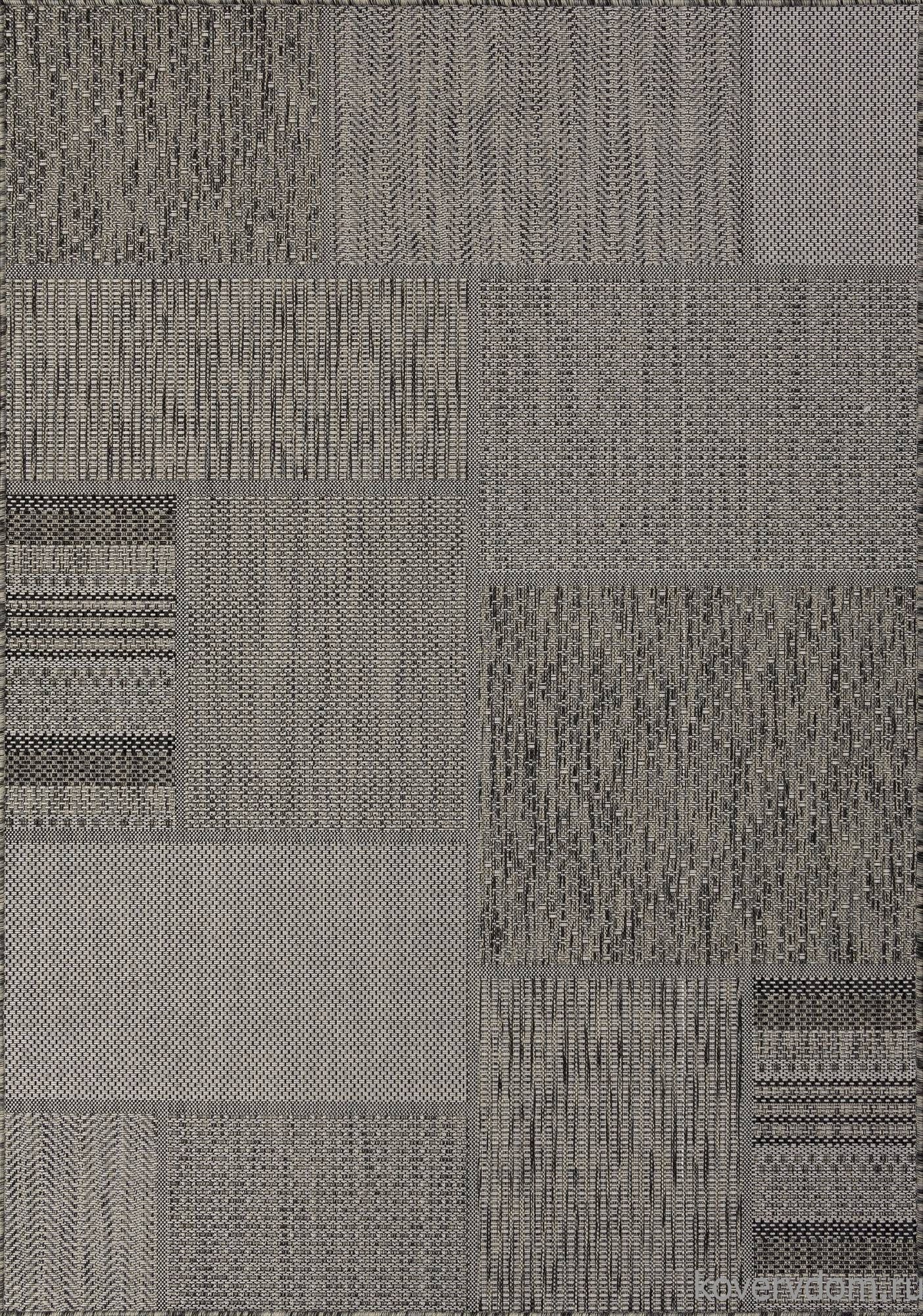 Ковер-циновка KAIR S139 BLACK-GRAY