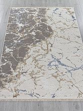 Круглый ковер MOSSO 27231A GRY / NAVY