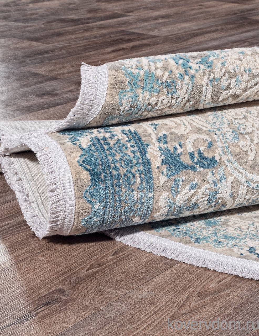 Ковер BIBLOS 9304 BEIGE / BLUE Овал Ковер BIBLOS 9304 BEIGE / BLUE Овал