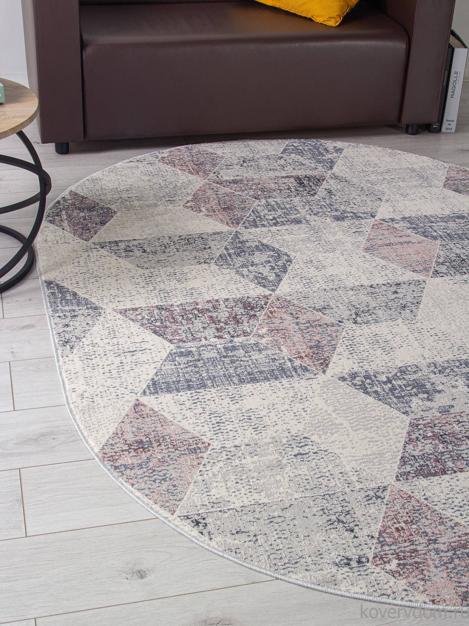 Ковер ZUMMA F257 PINK Овал Ковер ZUMMA F257 PINK Овал