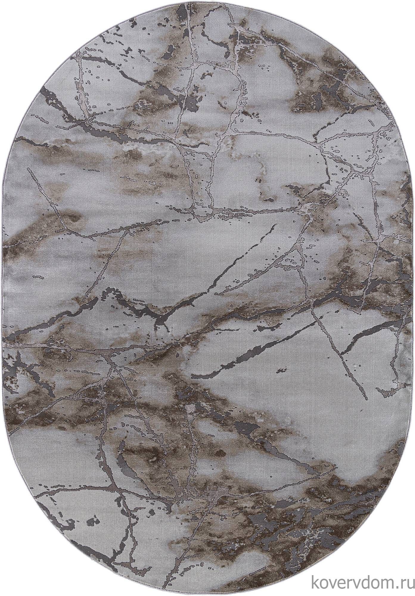 Ковер GRAFF 3270 GRAY-BEIGE Овал