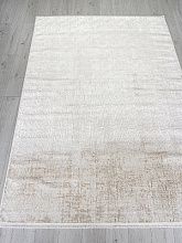 Пушистый круглый ковер SHINE 30877A CREAM / WHITE