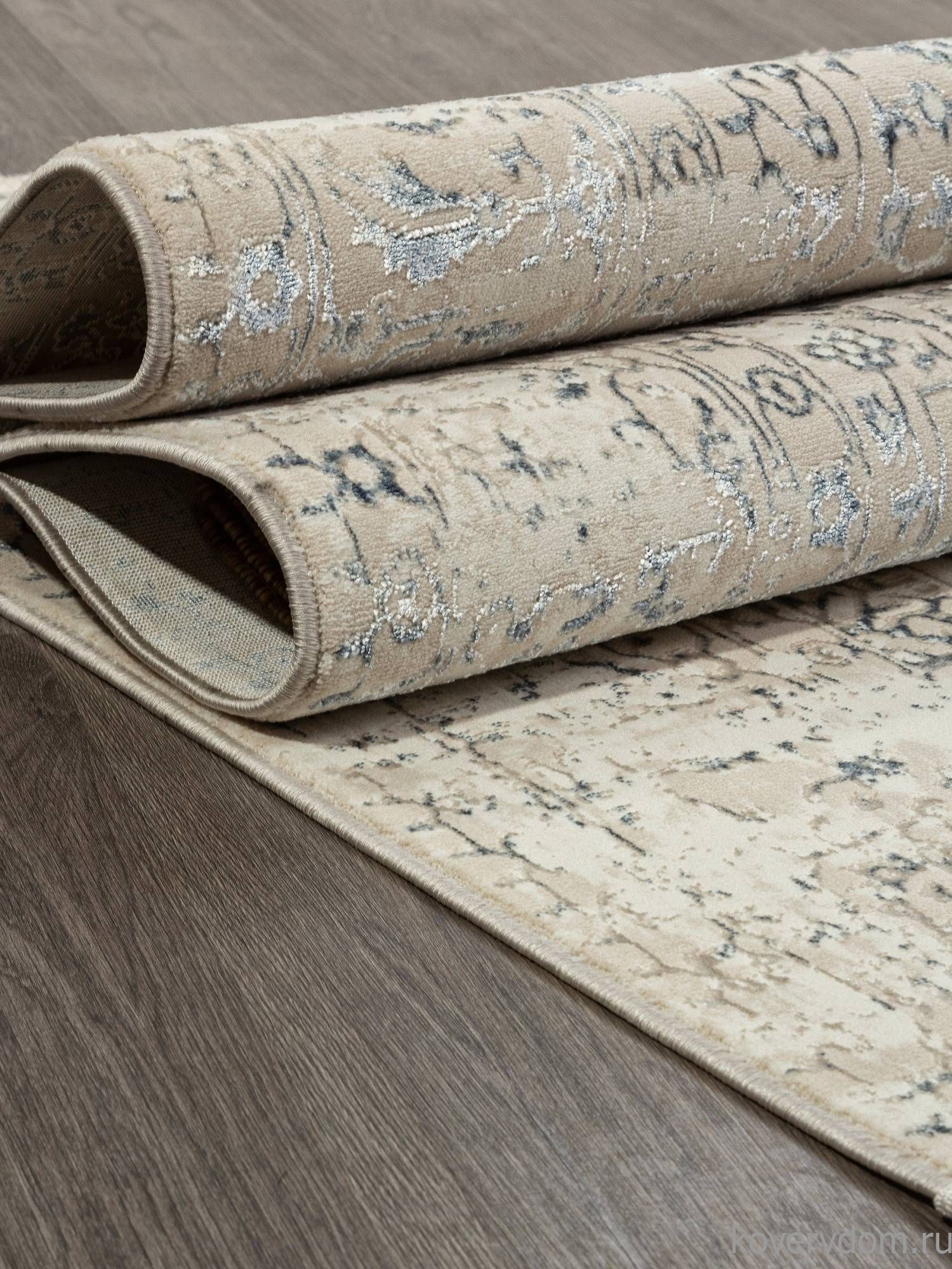 Ковер MIKONOS F584AH CREAM / D.BLUE Ковер MIKONOS F584AH CREAM / D.BLUE