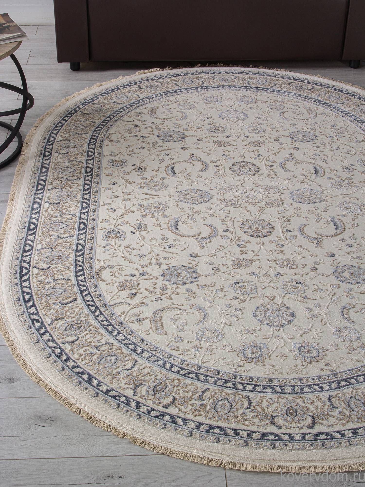 Ковер MELODY 35848Z CREAM / CREAM Овал