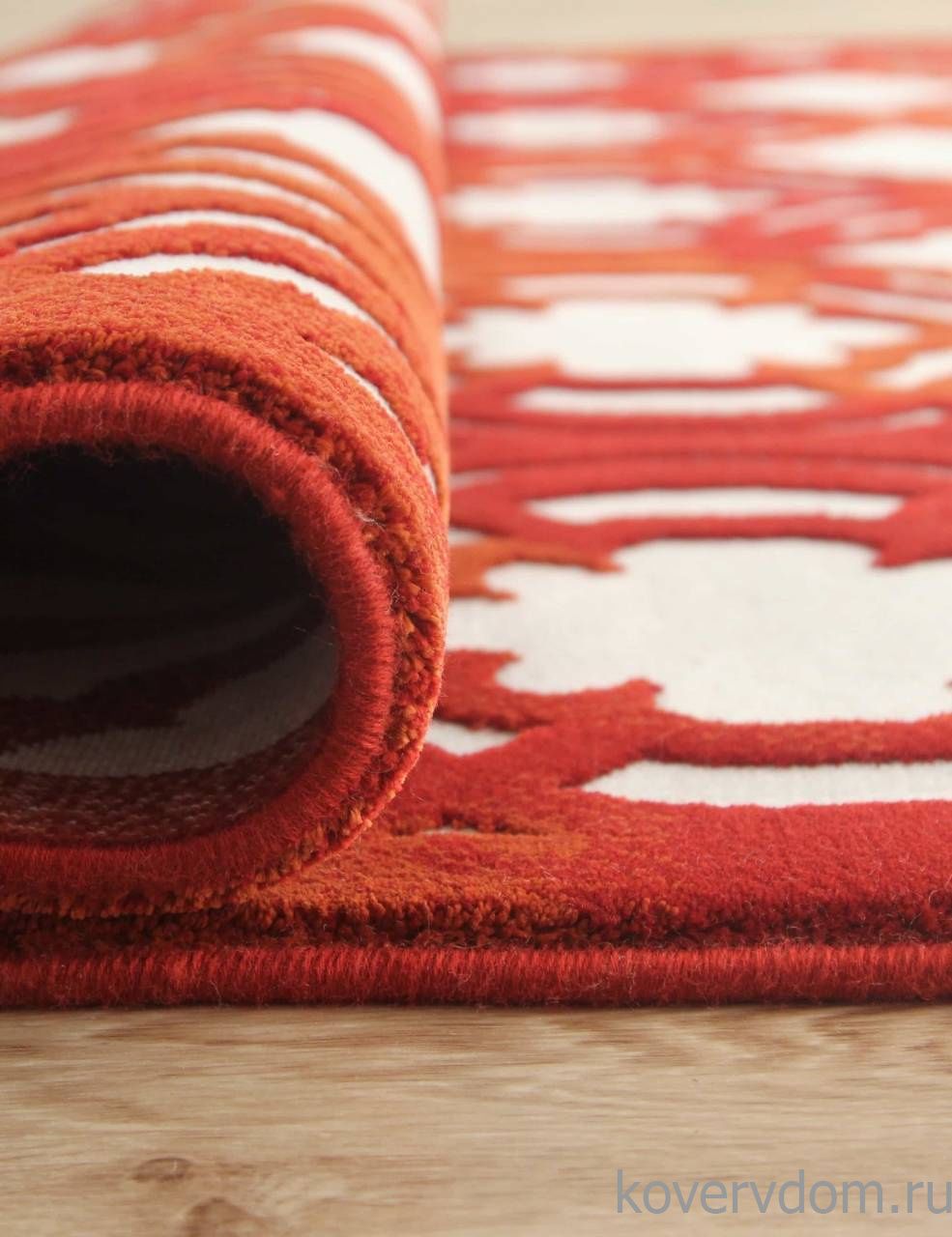 Ковер SARDES TRUVA 08423R RED / RED Ковер SARDES TRUVA 08423R RED / RED