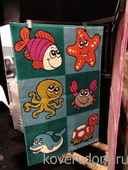 Детский ковер Sonic Kids Подводный мир 1314 IA1 S