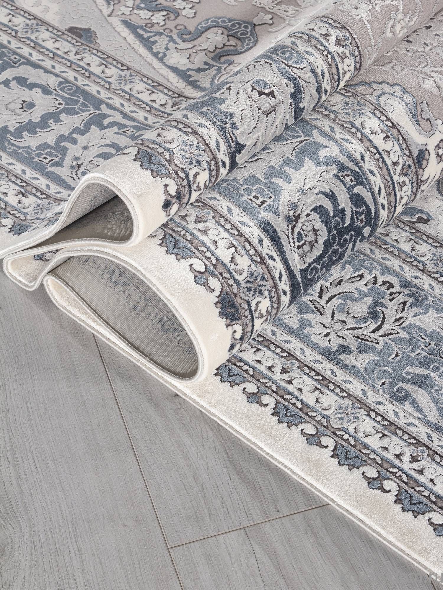 Ковер DUBAI 00268 GREY / BLUE Ковер DUBAI 00268 GREY / BLUE