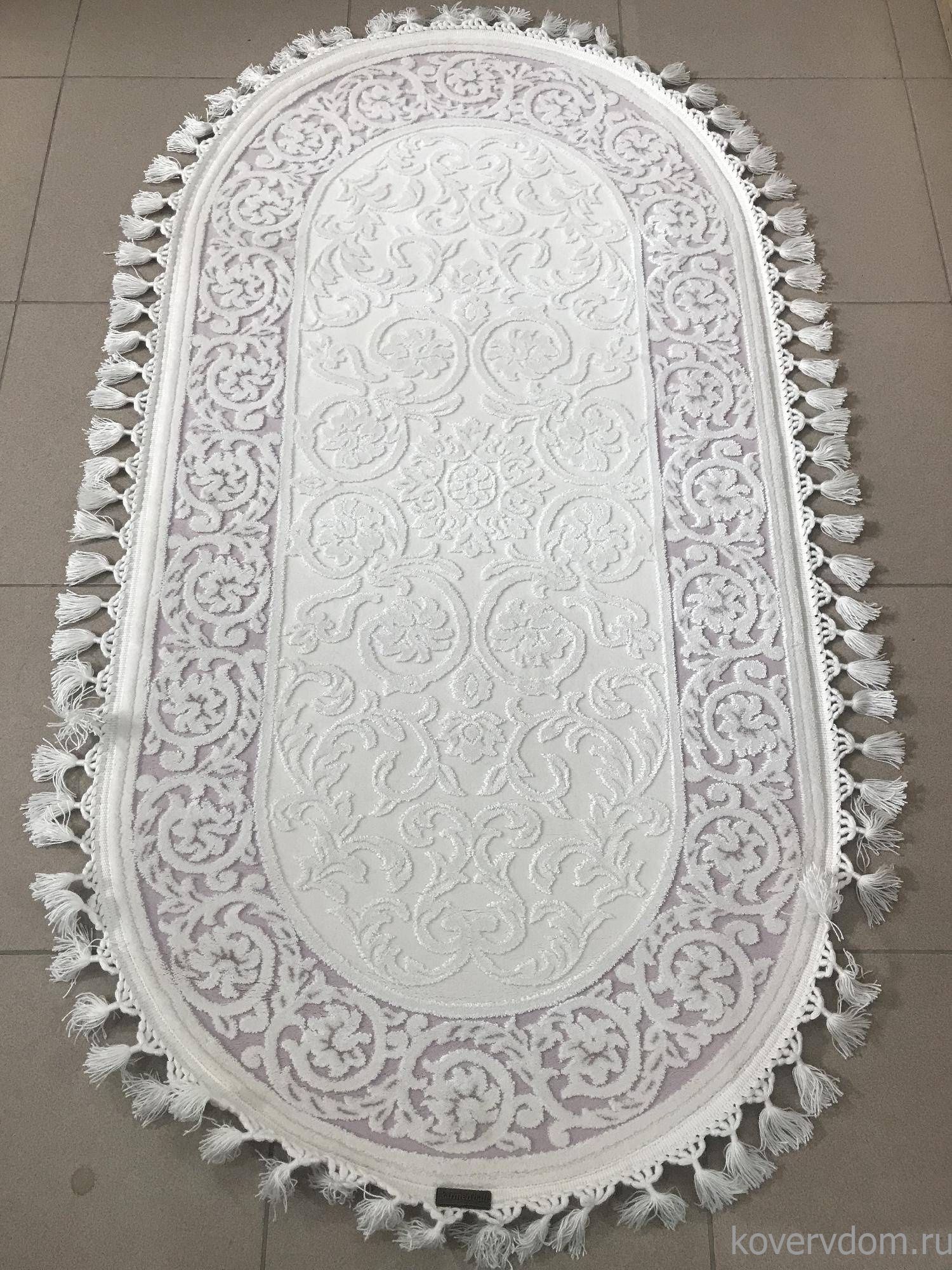 Ковер HUNKAR 7902 PURPLE / PURPLE Овал