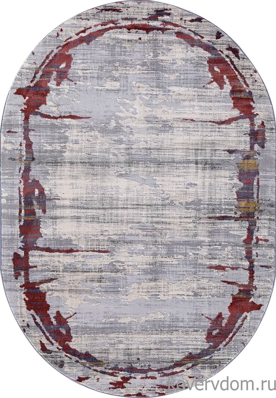 Ковер MARDAN 5047A COKEN D.GREY / BLUE Овал