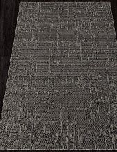 Однотонный ковер-циновка KAIR-A S136 BLACK-GRAY