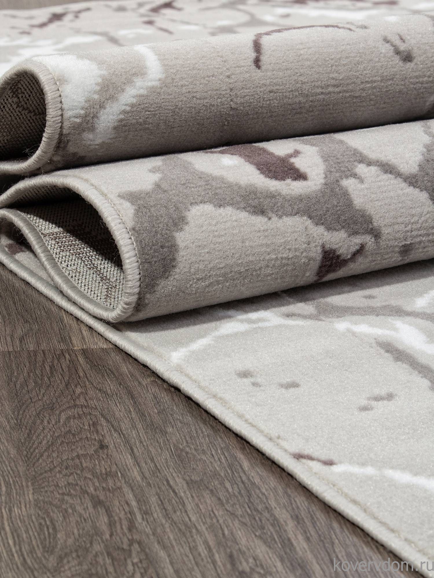 Ковер SILVER F389 GRAY