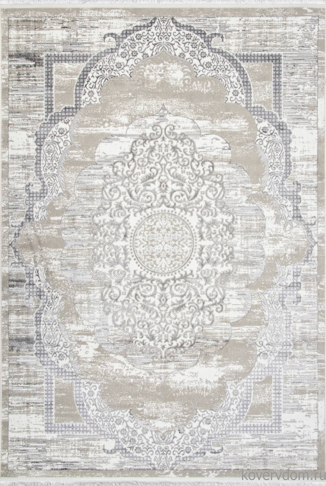 Ковер ALFANI Q018A GREY FDY / CREAM SHRINK Ковер ALFANI Q018A GREY FDY / CREAM SHRINK