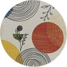 Ковер из России RIO-A F234 GRAY-BLUE Круг