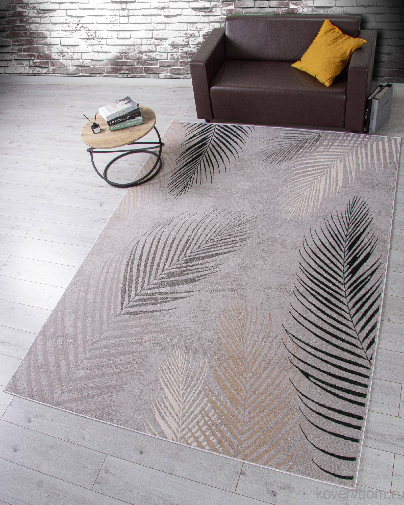 Ковер LIMAN F167 GRAY-D.GREEN