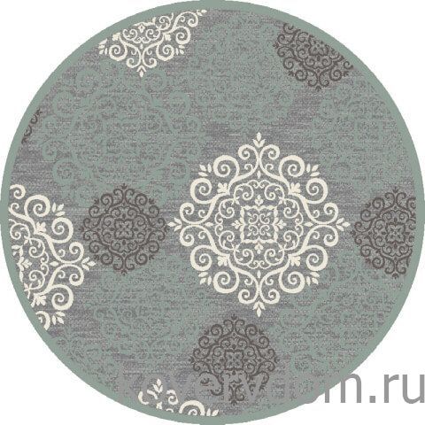 Рельефный ковер из вискозы GENOVA 38001 5565 50 КРУГ Рельефный ковер из вискозы GENOVA 38001 5565 50 КРУГ