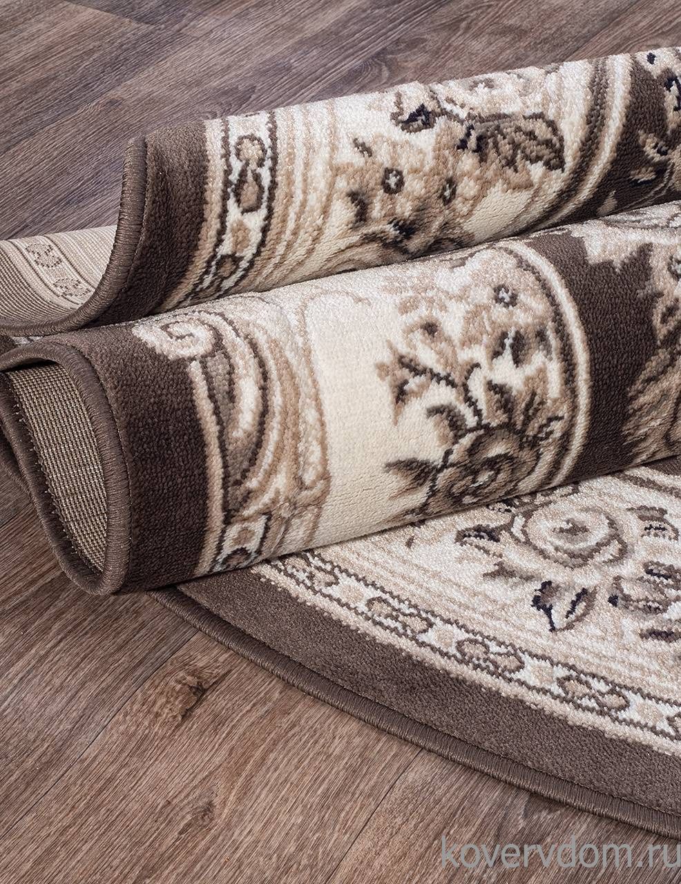 Ковер VALENCIA DELUXE 4015 BROWN Овал