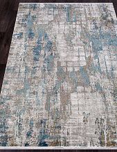 Винтажный ковер из вискозы OLIMPOS MT139 CREAM / BLUE