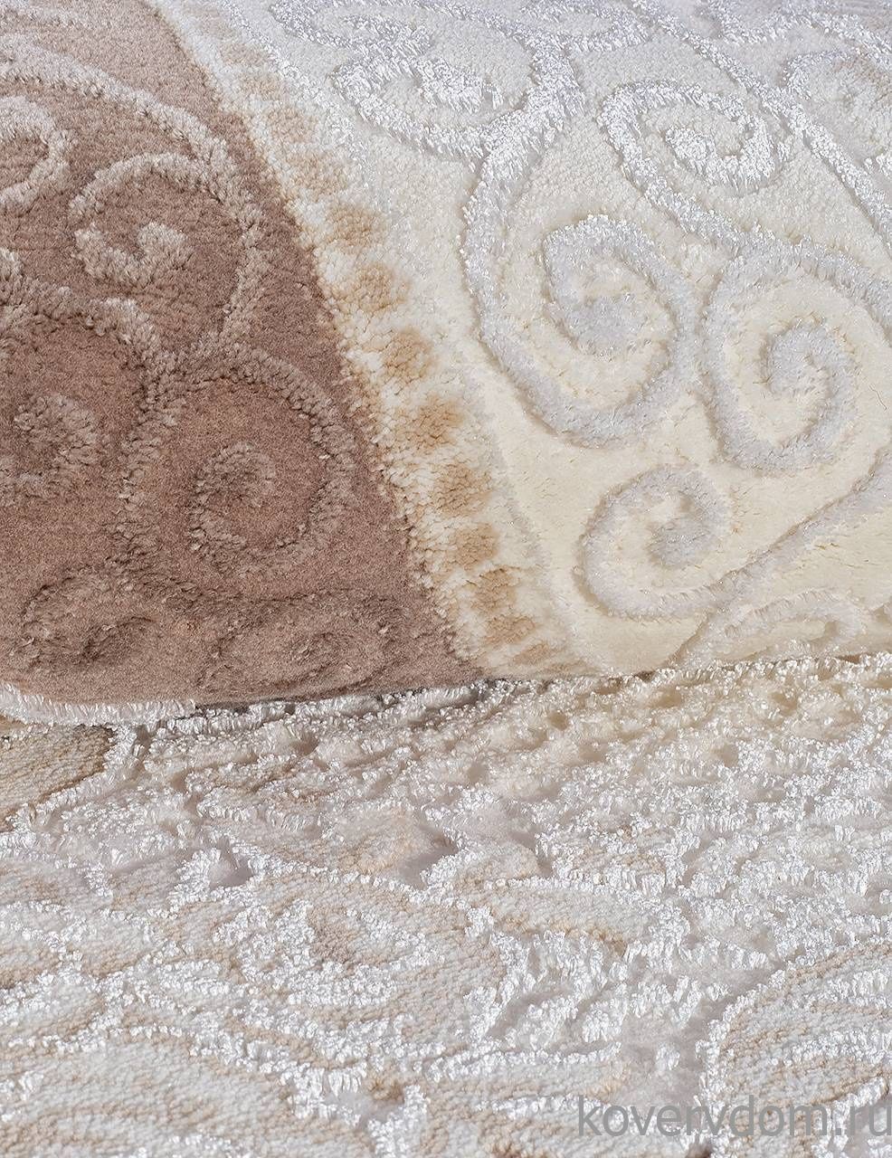 Ковер HUNKAR 7921 BROWN / BROWN Овал