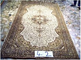 Овальный ковер ручной работы Vintage Look at Me C-42