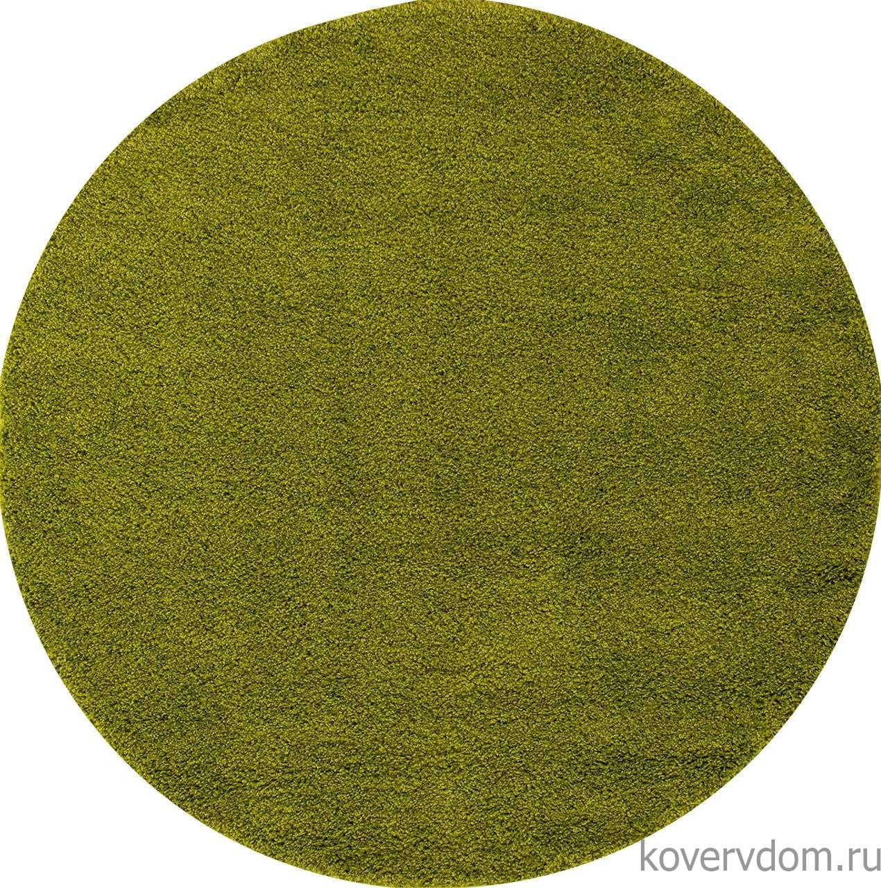 Ковер SHAGGY ULTRA s600 GREEN Круг