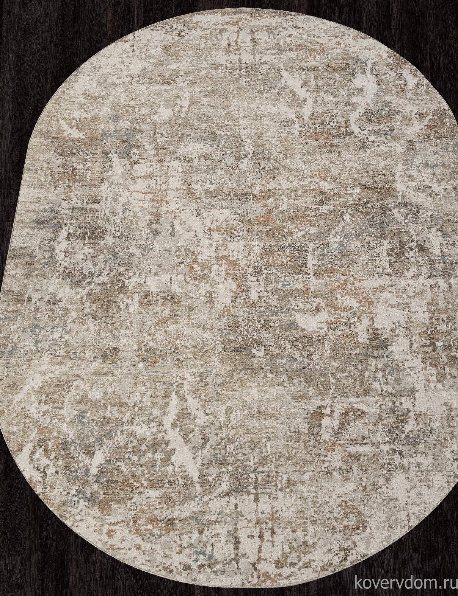 Ковер AFINA F445AF BROWN / CREAM Овал Ковер AFINA F445AF BROWN / CREAM Овал