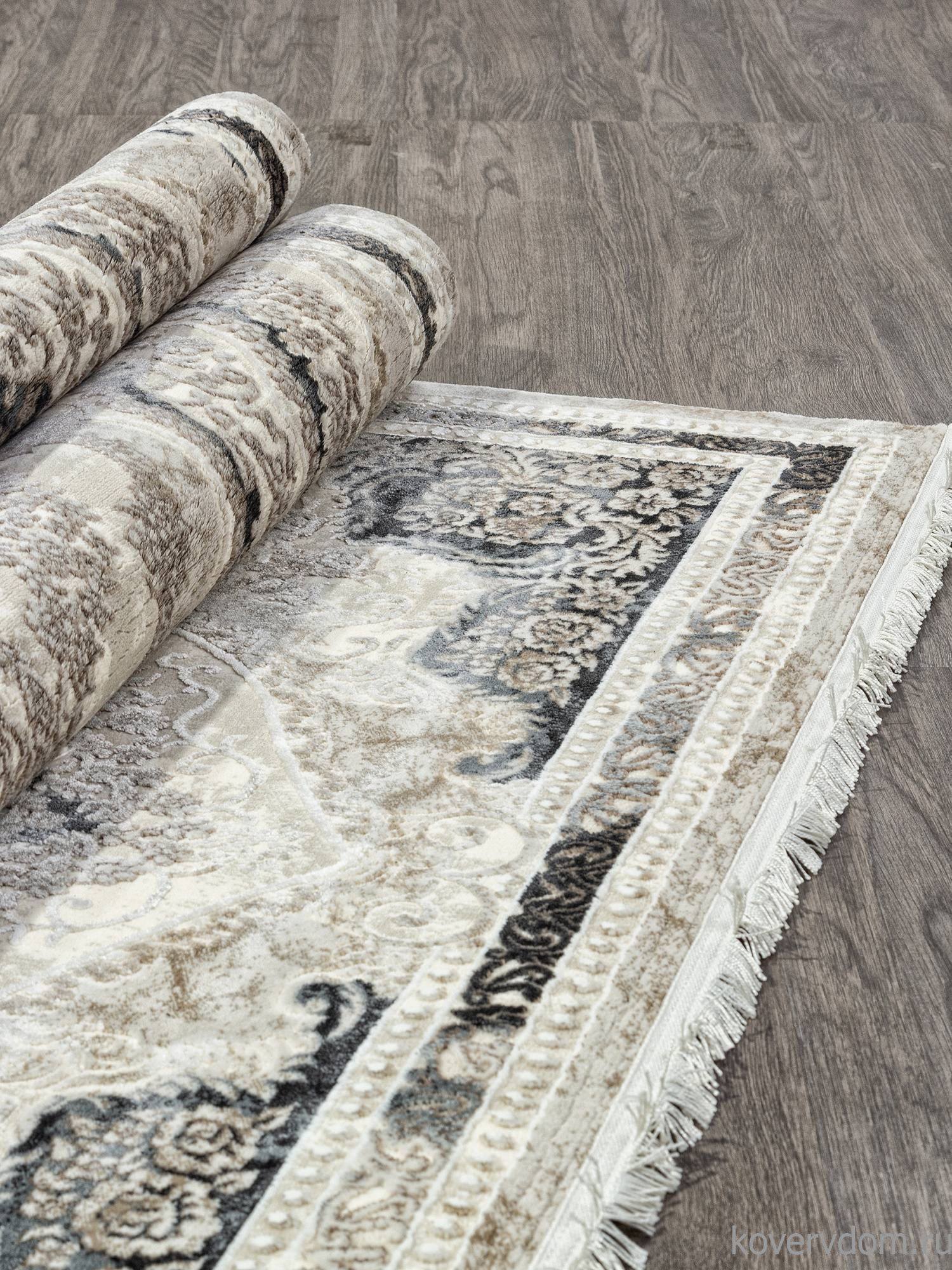 Ковер POMPEI N2044A L.BEIGE / D.GREY Ковер POMPEI N2044A L.BEIGE / D.GREY