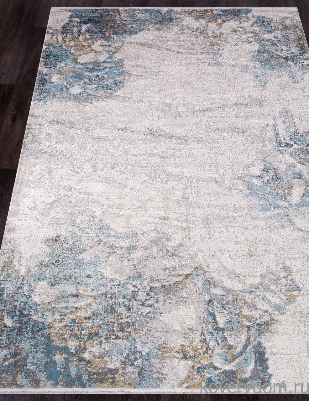 Ковер OLIMPOS M456B CREAM / BLUE Ковер OLIMPOS M456B CREAM / BLUE