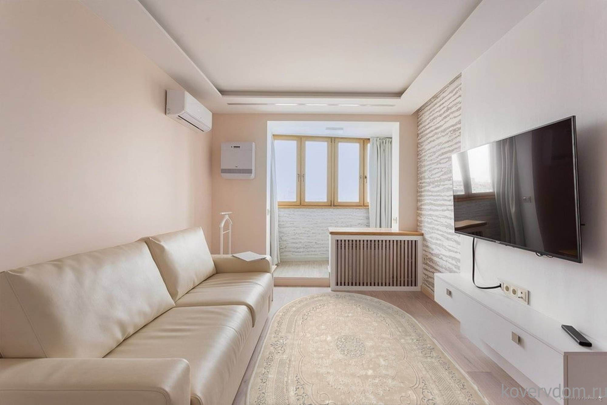 Ковер MIKONOS F581AG CREAM / A.GRİ Овал Ковер MIKONOS F581AG CREAM / A.GRİ Овал