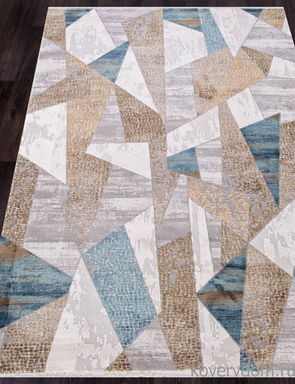 Ковер ALLURES 12009 CREAM / BLUE Ковер ALLURES 12009 CREAM / BLUE