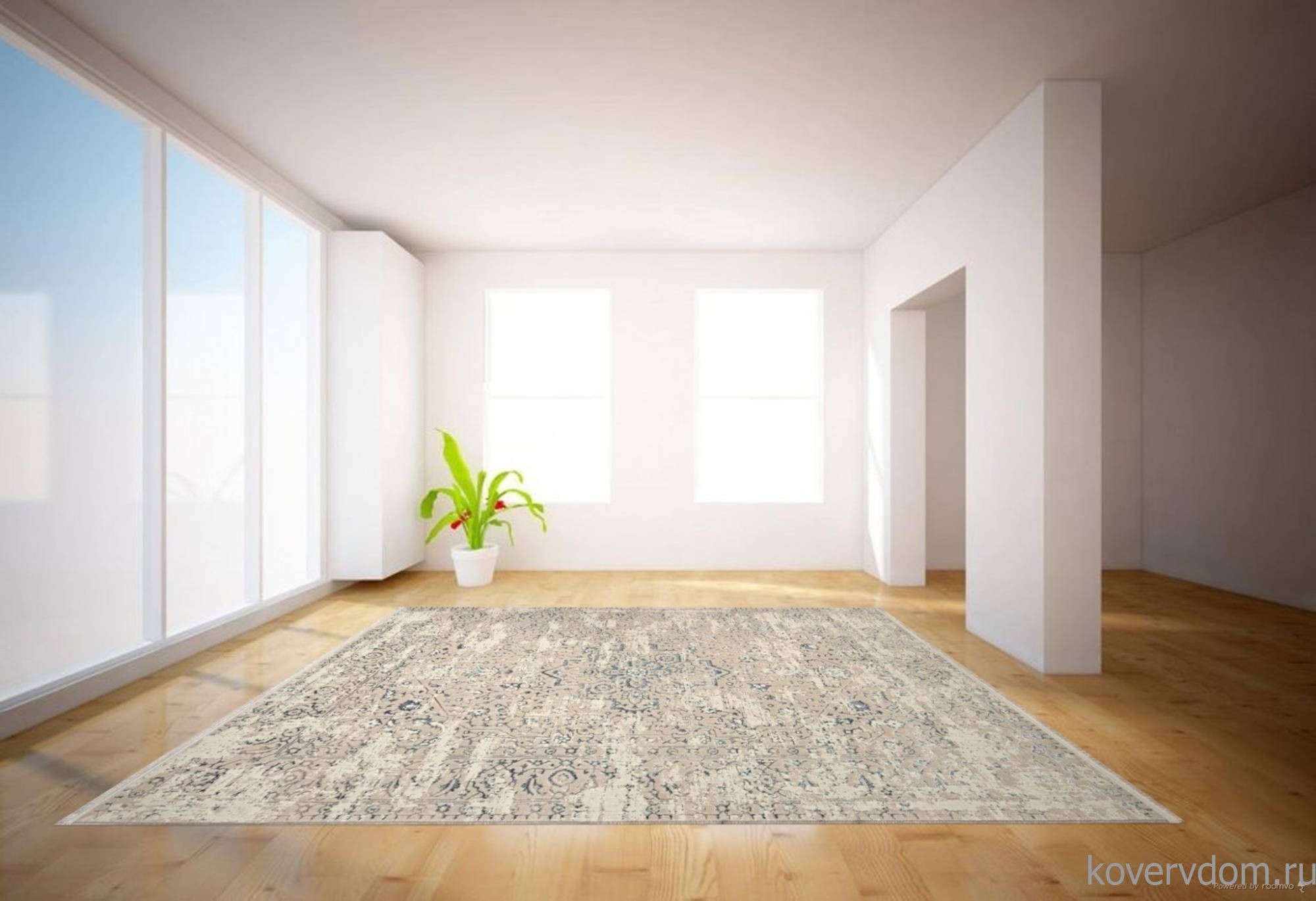 Ковер MIKONOS F584AH CREAM / D.BLUE Ковер MIKONOS F584AH CREAM / D.BLUE