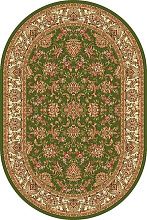 Ковер OLYMPOS D401 GREEN Овал