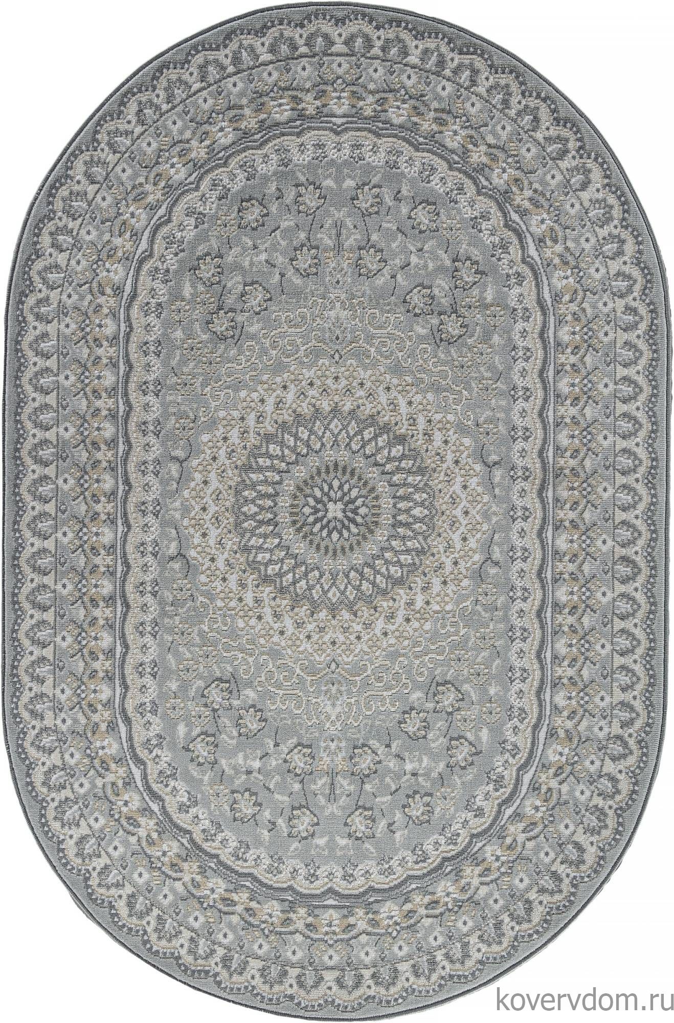 Ковер CUBA F399 BLUE Овал Ковер CUBA F399 BLUE Овал