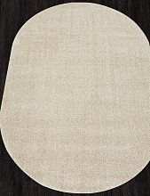 Ковер длинноворсовый бежевый SOFIA-A T600 LIGHT BEIGE Овал