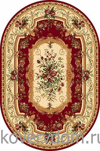 Ковер DA VINCI 5245 RED Овал Ковер DA VINCI 5245 RED Овал