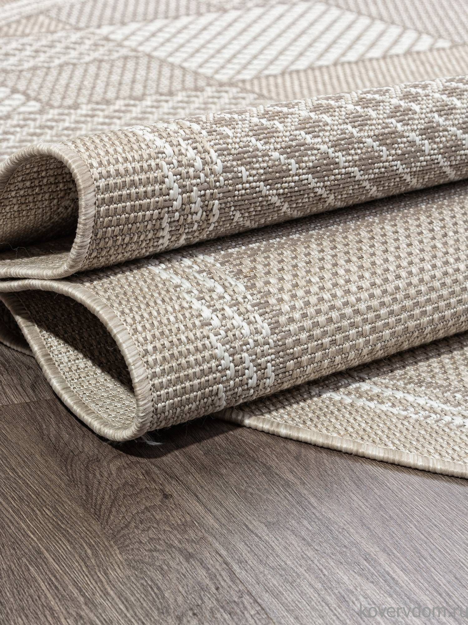 Ковер-циновка KAIR S148 BEIGE Овал